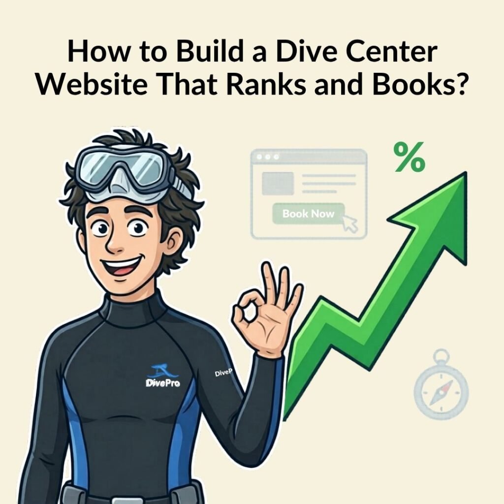 How to Build a Dive Center Website That Ranks and Books