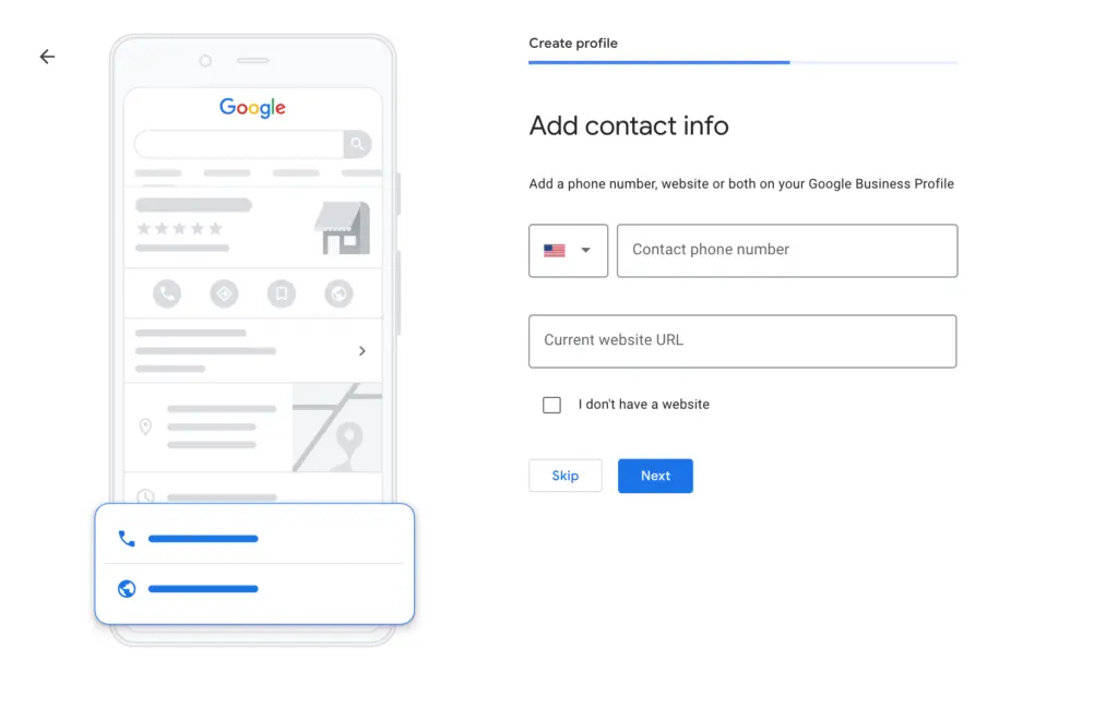 google business profile nap