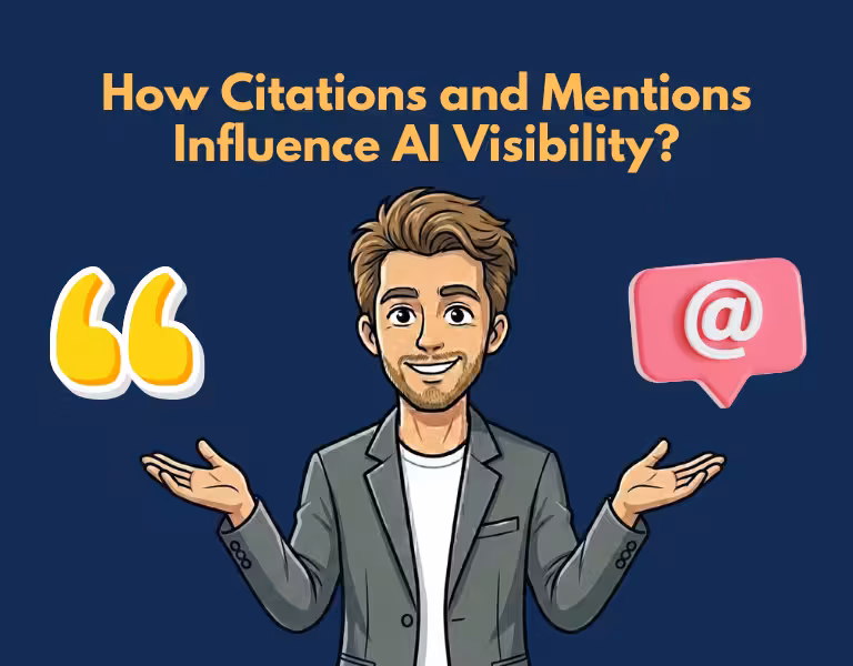 How Citations and Mentions Influence AI Visibility How Citations and Mentions Influence AI Visibility
